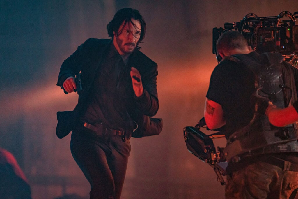 Keanu Reeves as John Wick in John Wick: Chapter 4. Photo Credit: Murray Close